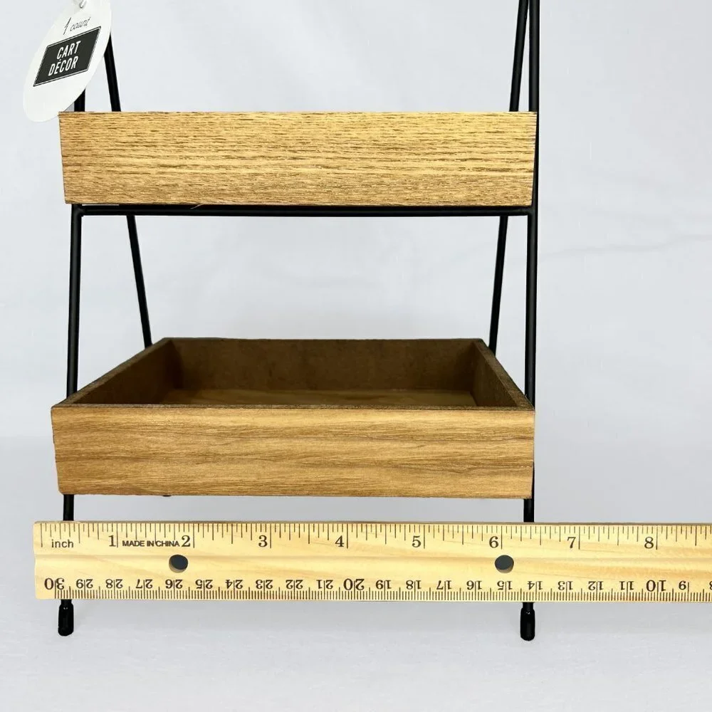 Target Bullseye Playground - 2021 2 Tiered Mini Coffee Bar Rectangle Tray New